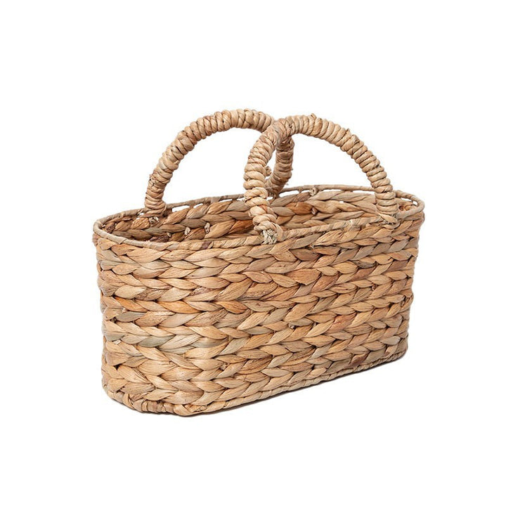 Handcrafted Woven Storage Caddy Bowlift