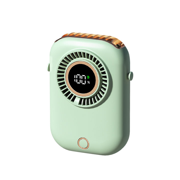 Unisex Portable Digital Hanging Fan Bowlift