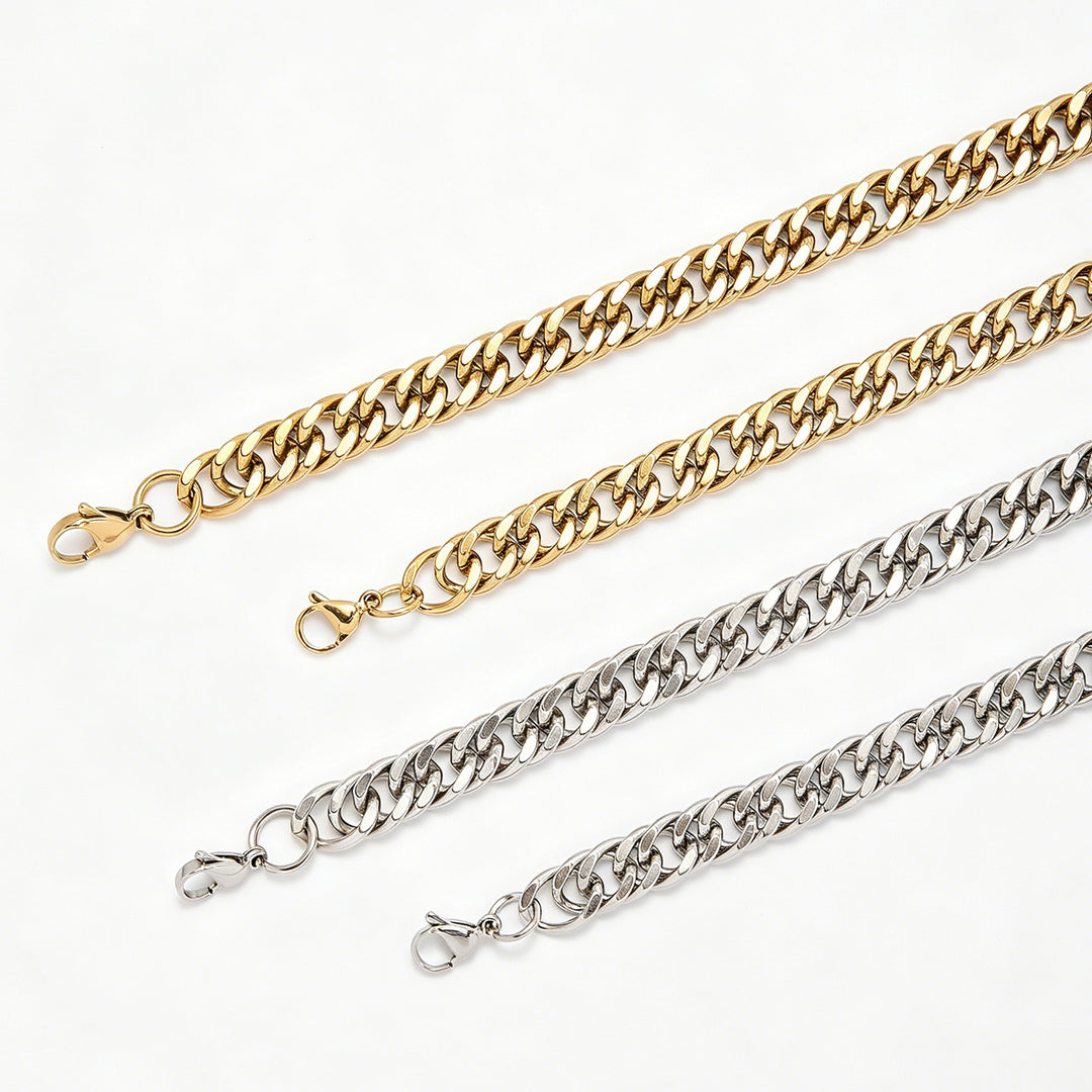 Heavyweight Curb Link Chain Bracelet Bowlift
