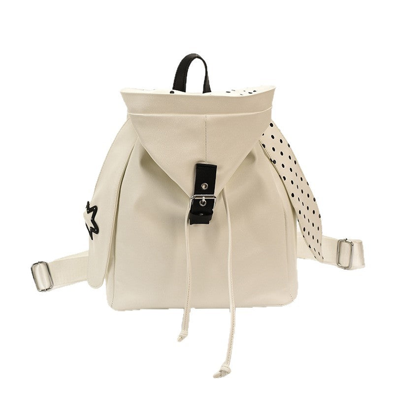 Trendy Polka Dot Backpack Bowlift