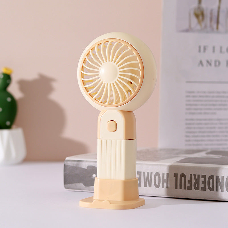 Women's Portable Hand Fan with USB Charging Function and Ergonomic Design Bowlift