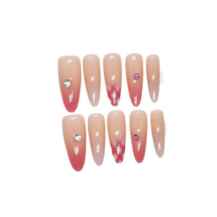 Gradient Ombre Press-On Nail Extensions Bowlift