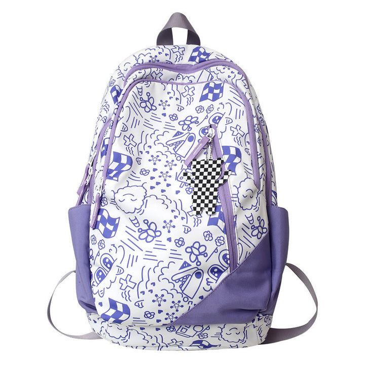 Fun Printed Graphic School Backpack Bowlift