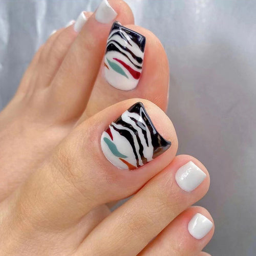 Creative toenail enhancement Bowlift