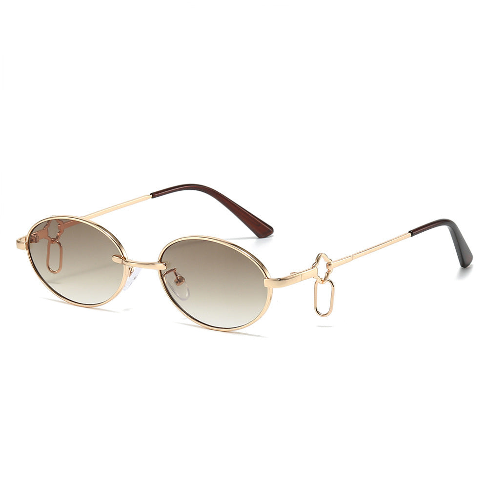 Vintage-Inspired Round Frame Sunglasses Bowlift