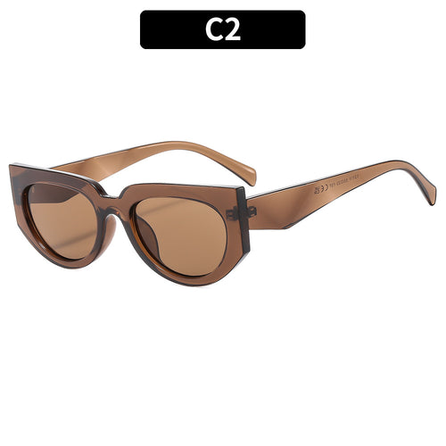 Sculptural Cat-Eye Sunglasses