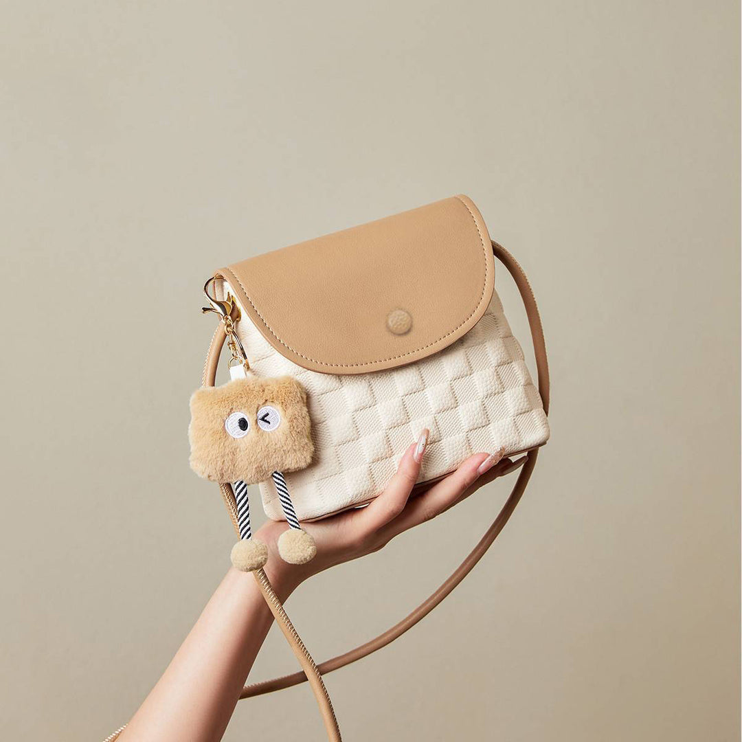 Cute Plush Character Crossbody Bag Bowlift