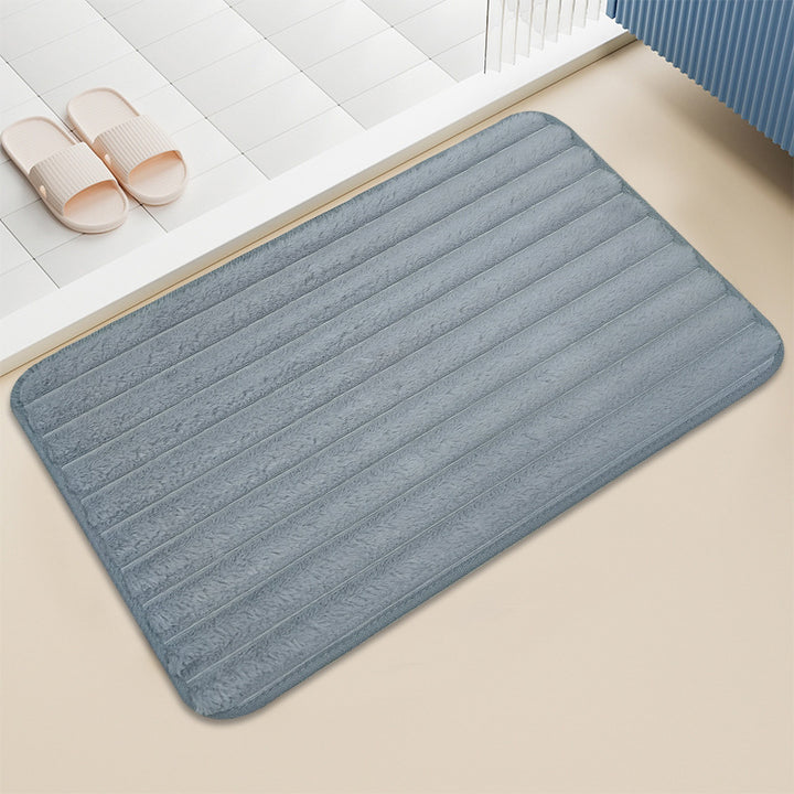 Absorbent Memory Foam Bath Mat Bowlift