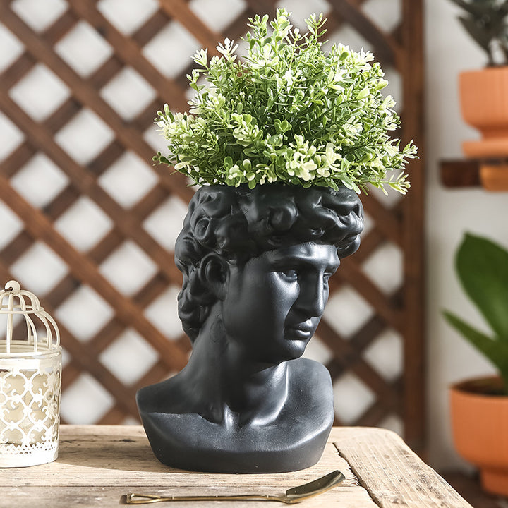 Decorative head vase Bowlift
