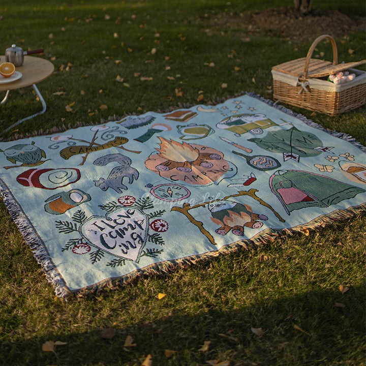 Bohemian-Style Picnic Blanket