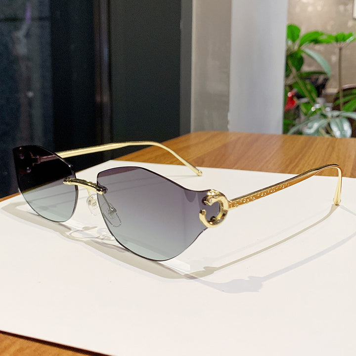 Women's fashionable sunglasses with innovative checkered design Bowlift