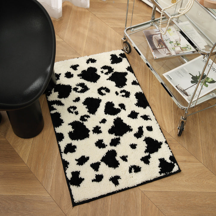 Heart-Shaped Decorative Bath Mat Bowlift