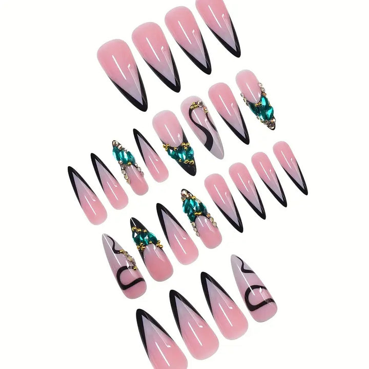Decorative Acrylic Nail Extensions Bowlift