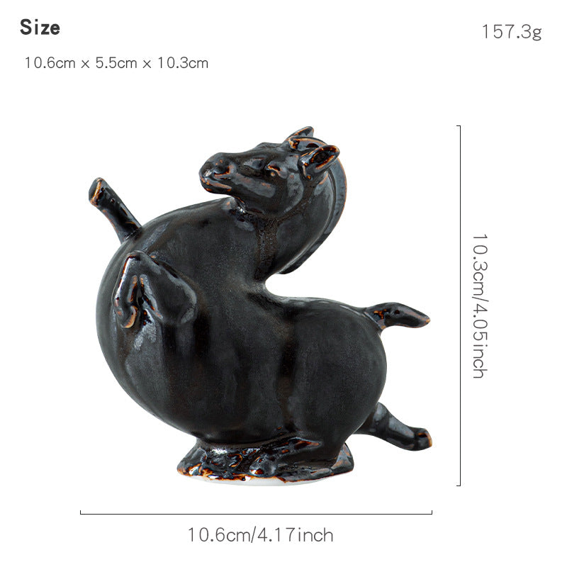 Decorative ceramic figure Bowlift