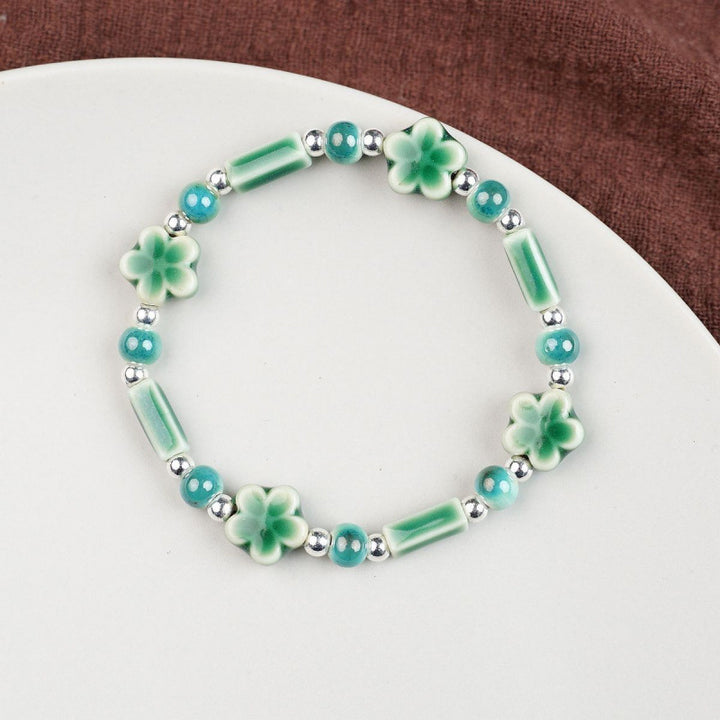 Heart-Shaped Beaded Bracelet Bowlift