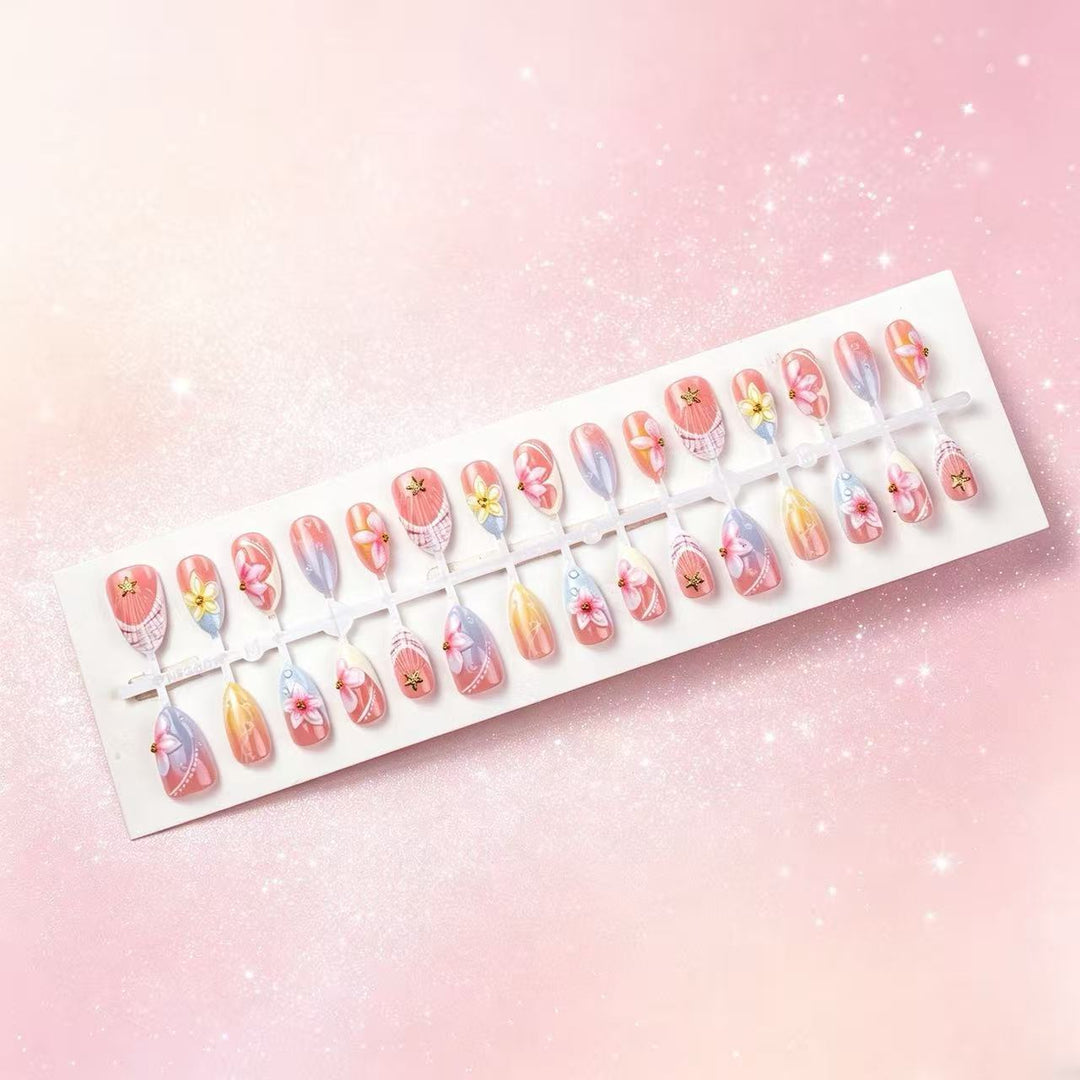 Artistic Floral Nail Art Tips Bowlift