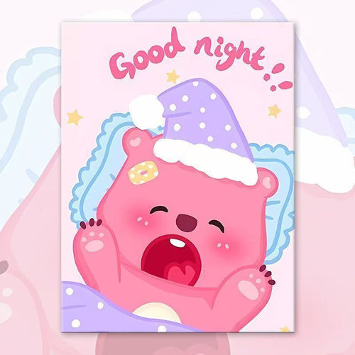 Cute Bear-Themed Wall Art Bowlift
