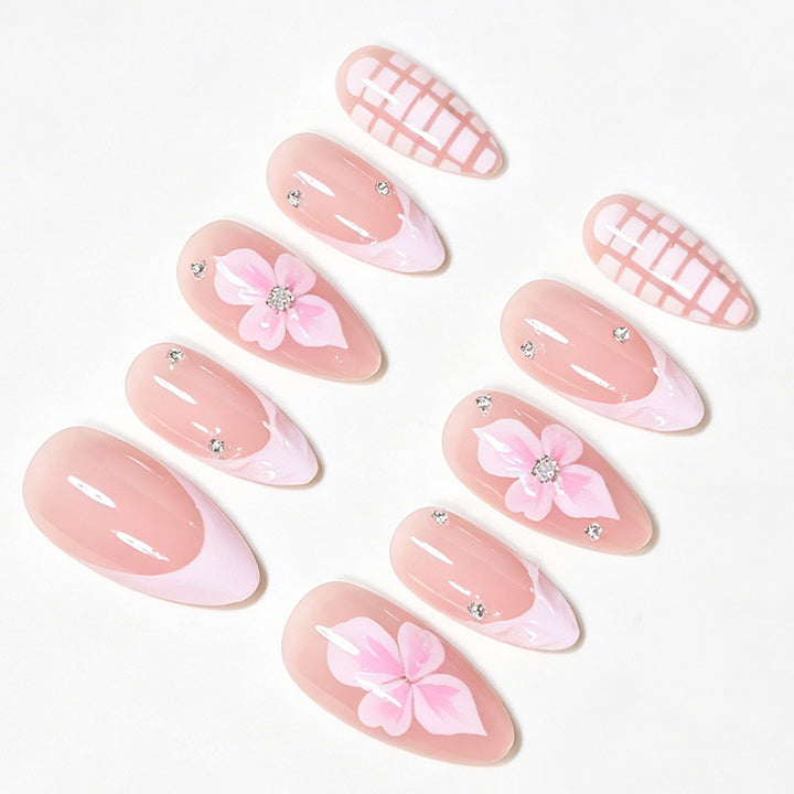 Elegant Decorative Acrylic Nail Art Tips Bowlift
