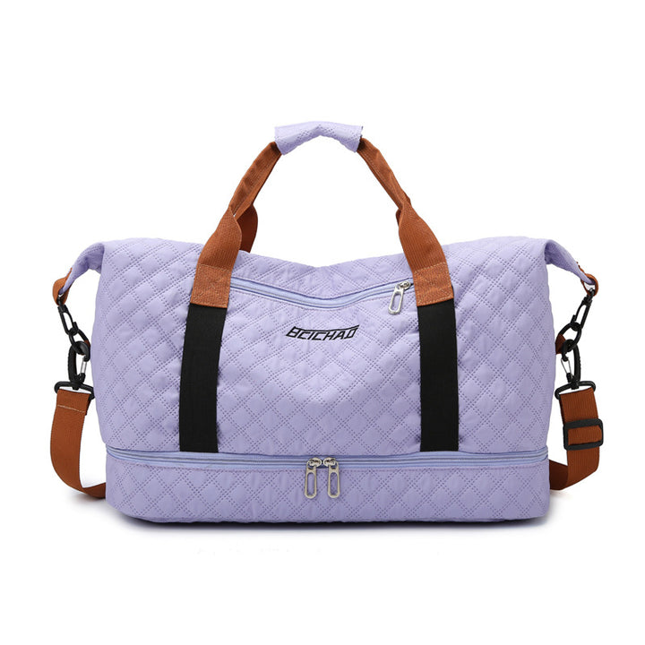Quilted Travel Duffle Bag