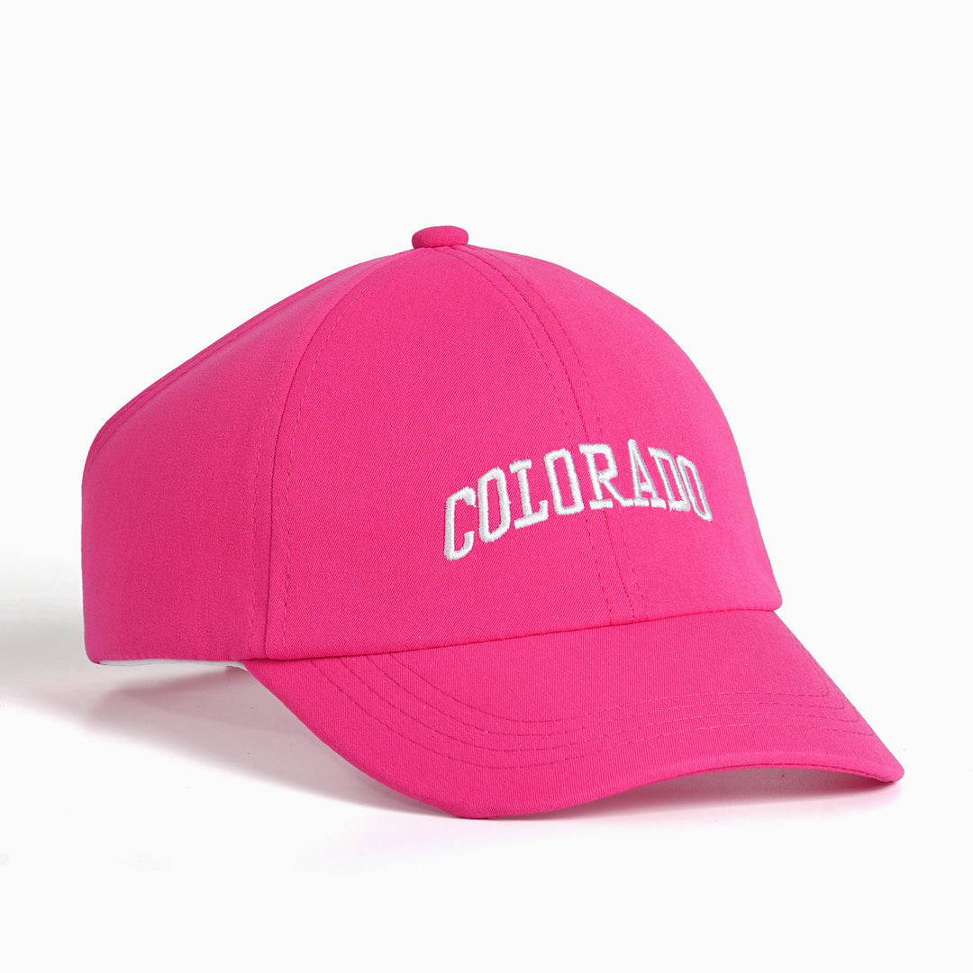 Ladies sporty cotton cap with front embroidery Bowlift