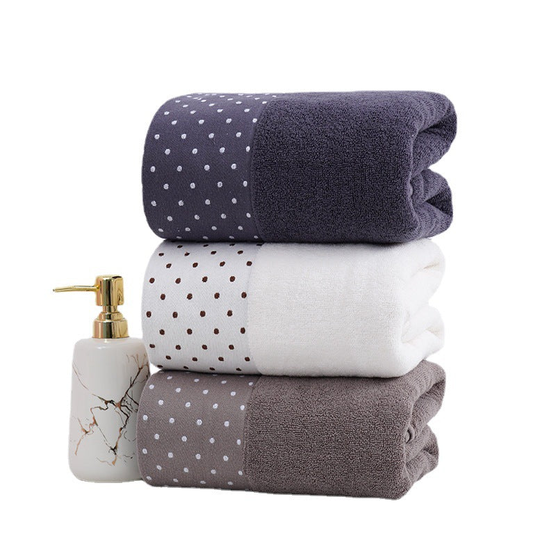 High-Quality Bath Towel with Elegant Border Bowlift