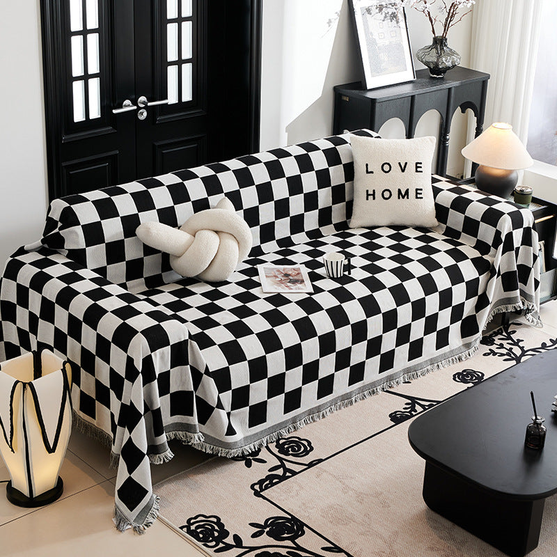 Checkerboard Throw Blanket