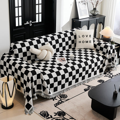 Checkerboard Throw Blanket