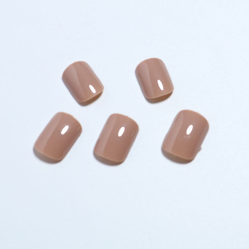 Premium Glossy Fake Nail Set Bowlift