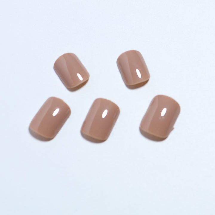 Premium Glossy Fake Nail Set Bowlift