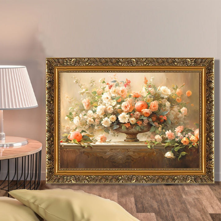 Vintage Style Fruit Basket Wall Decor