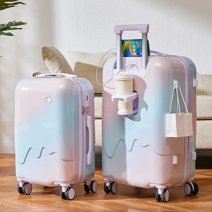 WoStylish Functional Travel Luggage Bowlift