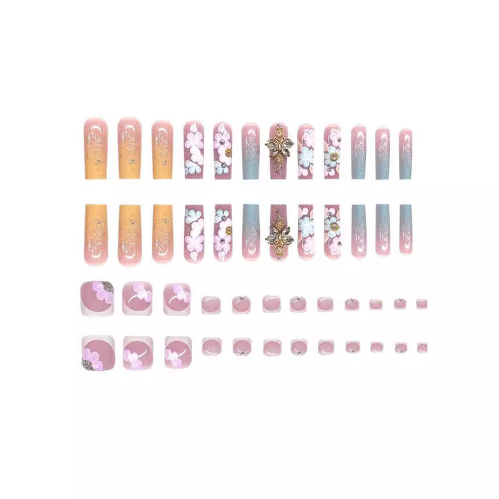 3D Floral Nail Art Kit Bowlift