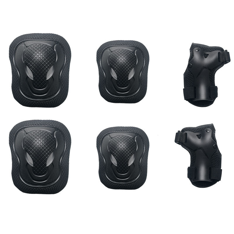 Complete Skate Protection Pad Set with Breathable Mesh and EVA Shock-Absorbing Shell Bowlift