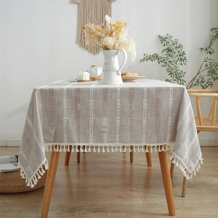 Decorative Knitted Tablecloth