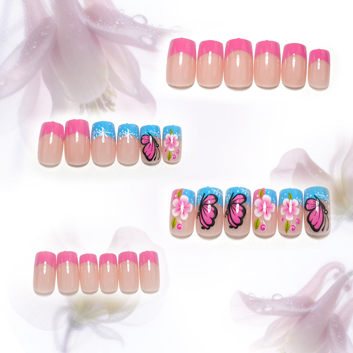 Decorative Press-On Nail Set