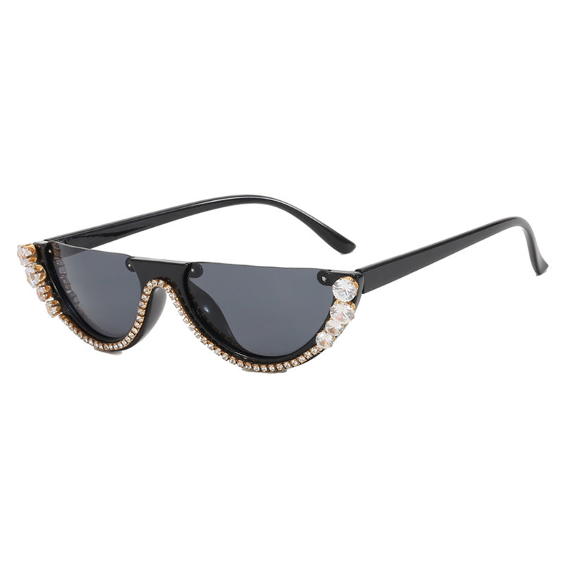 Women's stylish designer sunglasses with sparkling accents Bowlift