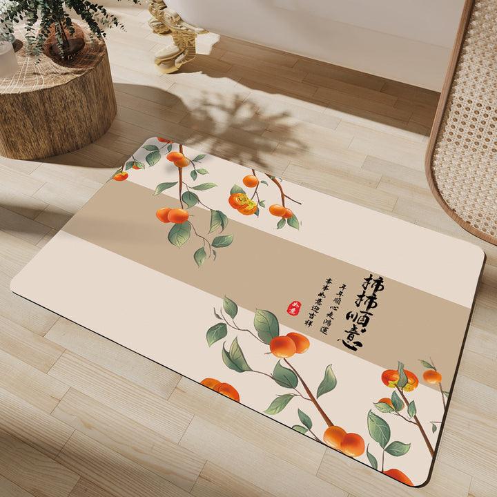 Decorative Bath Mat Bowlift