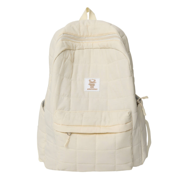 Quilted Multi-Compartment Backpack