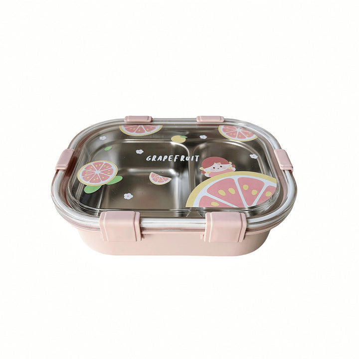 Themed Dual-Compartment Lunch Box