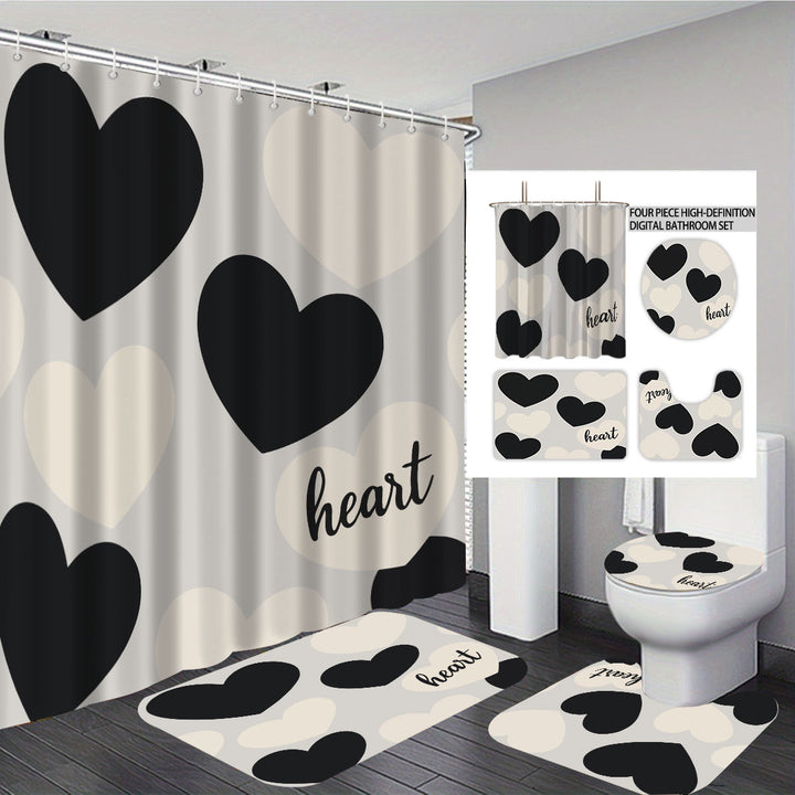 Family Themed Bathroom Decor Set Bowlift