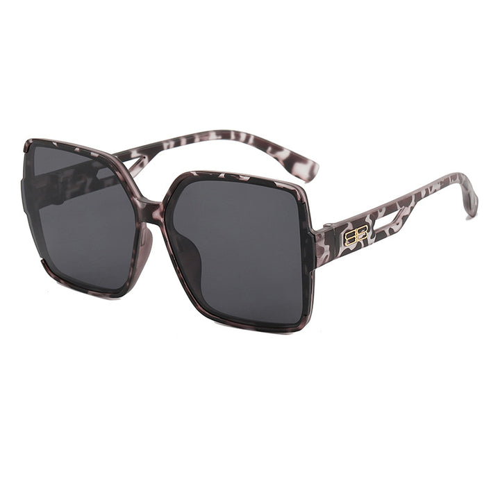 Ladies Oversized Sunglasses with striking angular design Bowlift