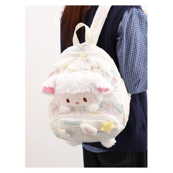 Cute Plush Animal Backpack Bowlift