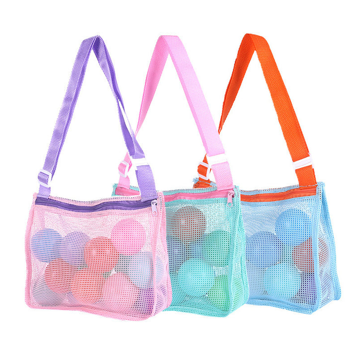 Sporty Shoulder Bag Made of Breathable Mesh Material Bowlift