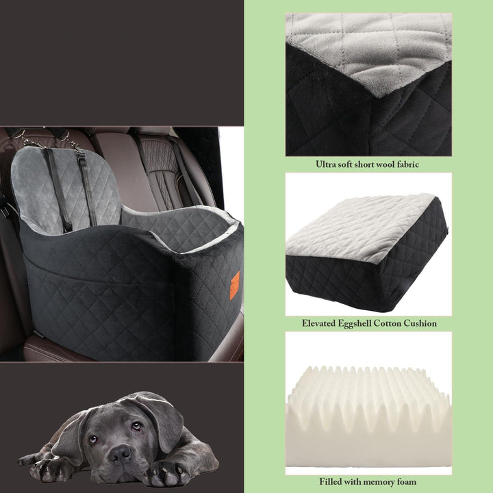 Pet Safety Car Seat Bowlift