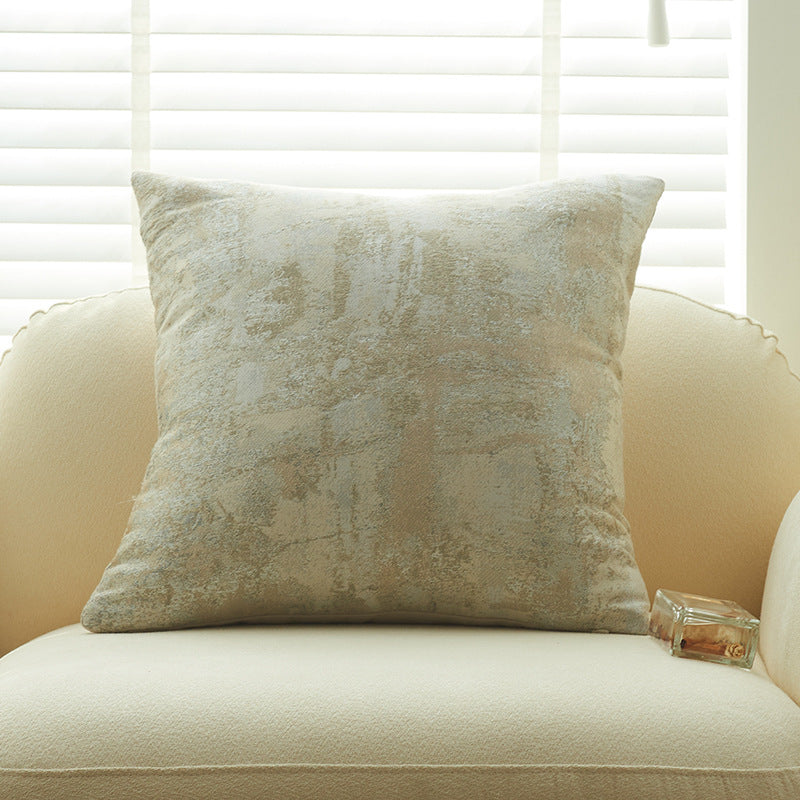 Textured Fuzzy Decorative Pillow