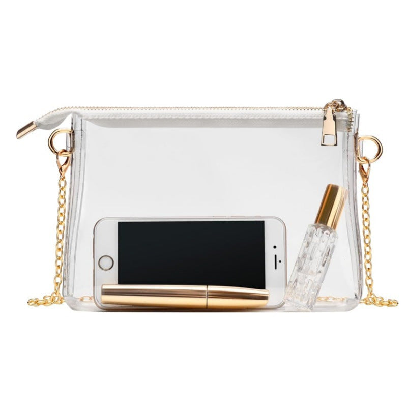 Elegant Transparent Clutch Bowlift