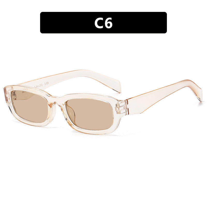 Women's fashionable sunglasses with stylish, rectangular frame Bowlift