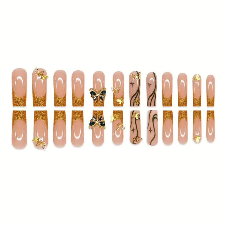 Artistic Butterfly Nail Art Set Bowlift