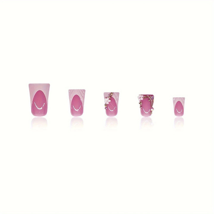 Artistic Nail Enhancements Set with Decorative Elements Bowlift