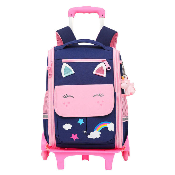 Rollable school backpack with cute animal design Bowlift
